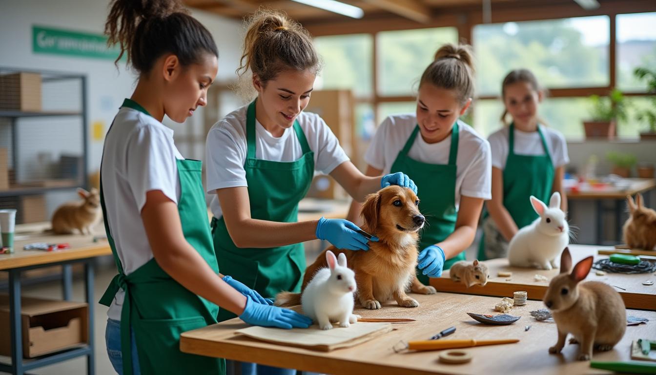 découvrez les programmes de formation innovants du centre de formation pour soigneurs animaliers à gramat. préparez-vous à une carrière enrichissante auprès des animaux grâce à une formation pratique et théorique de qualité, adaptée aux passionnés de faune.
