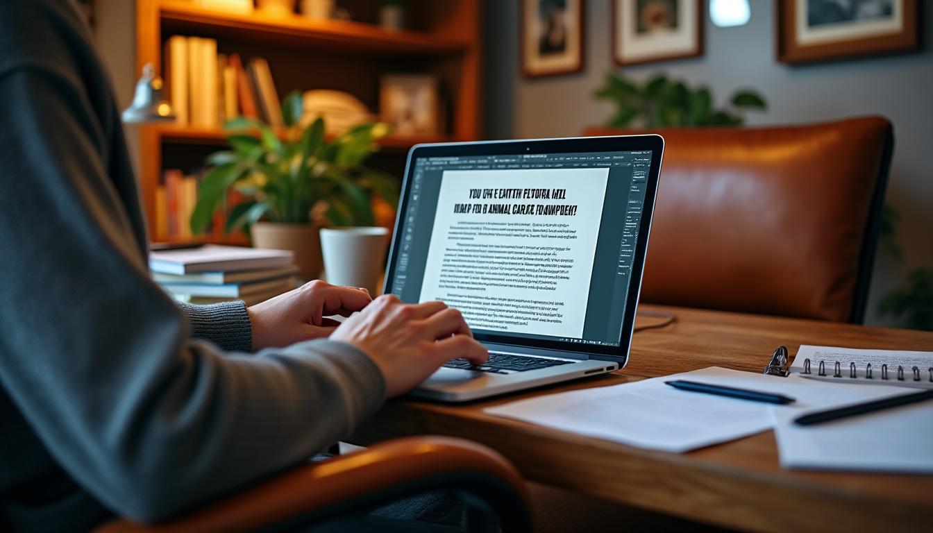 découvrez des techniques efficaces pour rédiger une lettre de motivation percutante pour intégrer une formation de soigneur animalier. boostez vos chances d'admission en mettant en valeur votre passion et vos compétences !