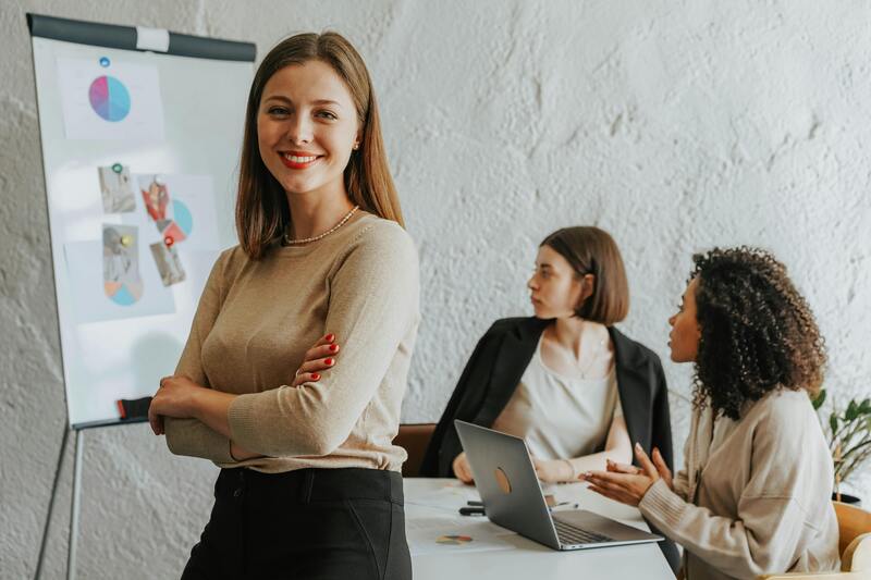 employés avec son coach