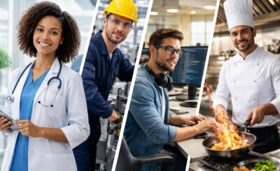 découvrez des métiers bien rémunérés accessibles avec une formation courte et rapide, et lancez votre carrière dès maintenant.