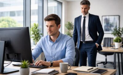 découvrez quoi faire si votre patron vous regarde souvent pendant que vous travaillez. conseils pour comprendre ses intentions et gérer cette situation au bureau.