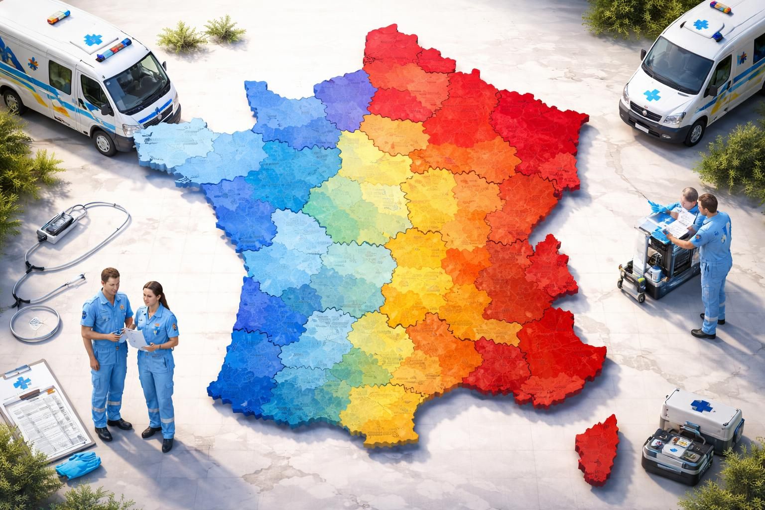 découvrez comment le salaire d'un auxiliaire ambulancier diffère selon les régions en france, avec une analyse des facteurs influençant ces variations.