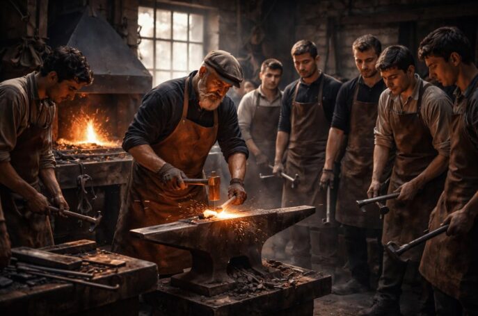 découvrez notre formation de forgeron pour maîtriser l'art de la forge et développer vos compétences professionnelles. devenez expert en création d'objets métalliques grâce à un apprentissage pratique et complet.