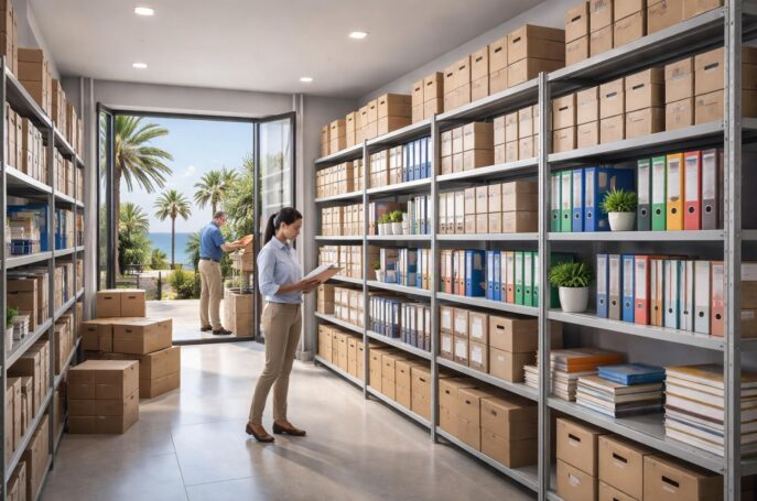 optimisez l’espace de votre centre de formation à villeneuve-loubet grâce à un garde-meuble sécurisé pour un archivage efficace et organisé.