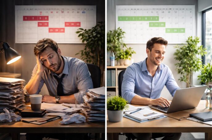 analyse des effets du nombre maximal de jours de travail consécutifs sur une période de 2 semaines et leur influence sur la productivité des employés.